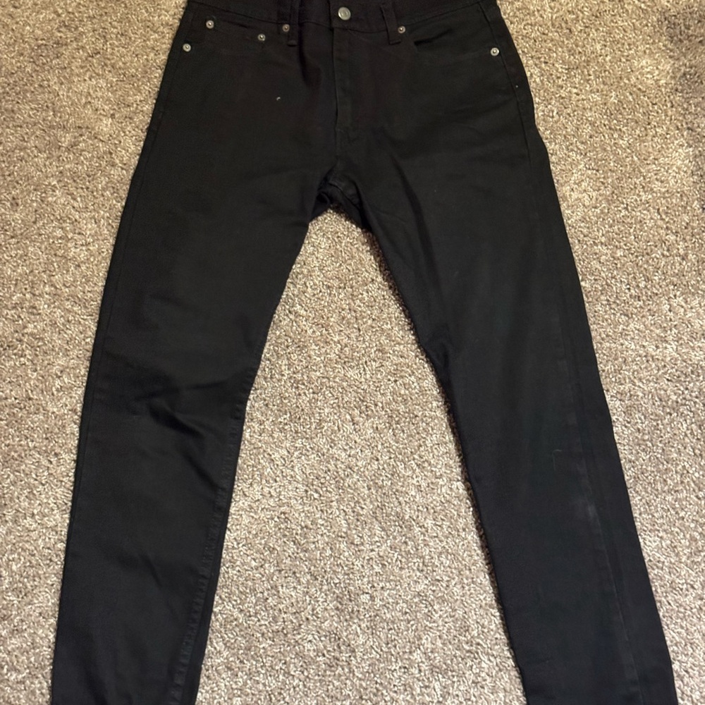 Men's Black Levis Jeans